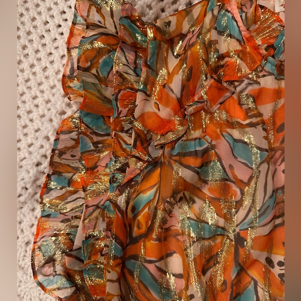 NWOT MARIE OLIVER WOMENS XS ELEGANT BLOUSE - Picture 3 of 13